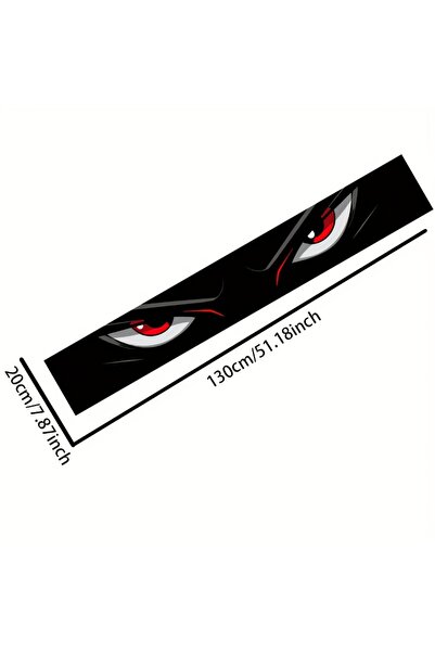 Choice 1PCS 2 packs of B-pillar stickers, 1 pack of eye-catching car front wi...
