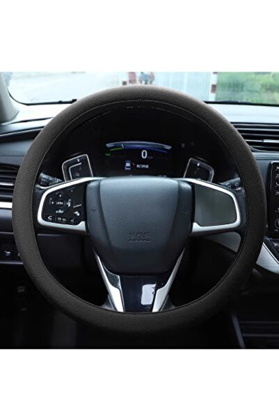 Choice غطاء حماية لعجلة القيادة للسيارة، أسود اللون، قطعة واحدة، رقيق للغاية،...