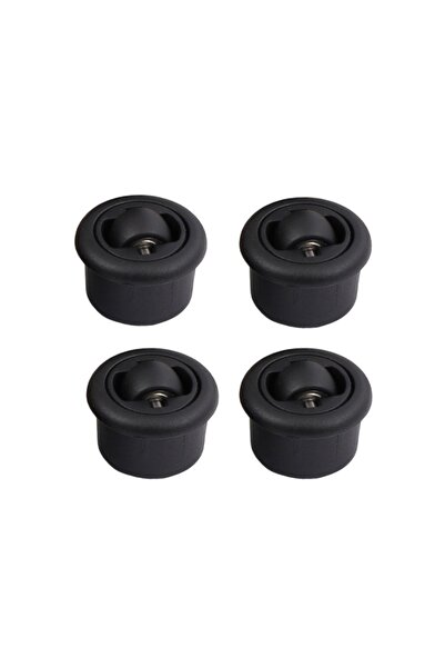 Choice 4PCS 4pcs Invisible Universal Slotted Wheel 360 Degree Rotation Caster...