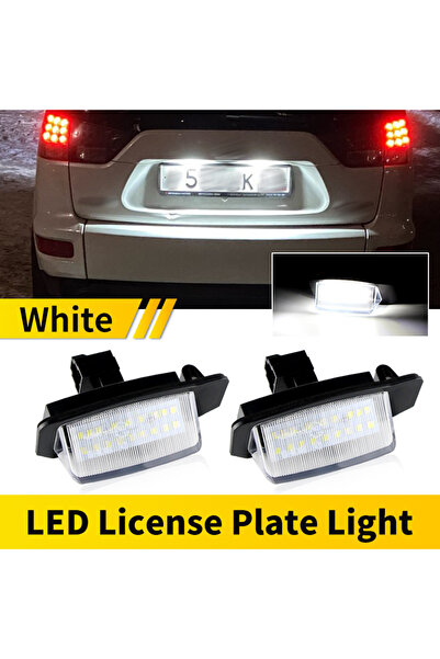 Choice مصباحان LED، مصباحان LED للوحة الترخيص لسيارات ميتسوبيشي أوتلاندر 2 و3...