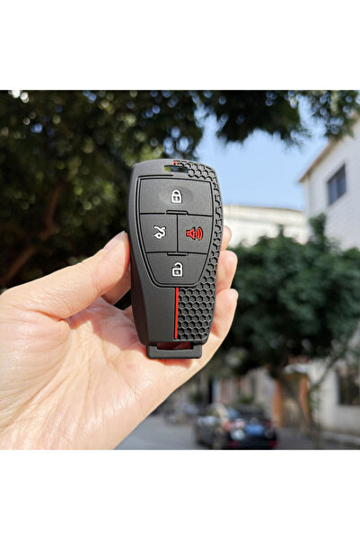 Choice3 new 4btns 1pc Protection Holder Keychain For Baic X55 X35 X75 Ii Evo ...