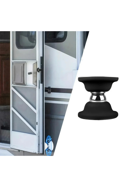 Choice black Magnetic Door Catch Kitchen Door Retainer RV Door Stop Retaining...