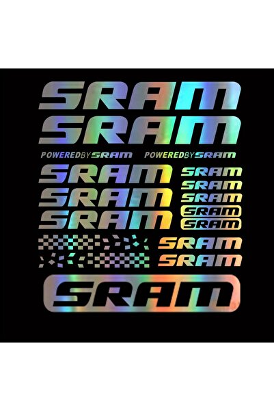 choice2 laser 1SET Trendy SRAM - Themed Sticker Set, Eye - catching Holograph...
