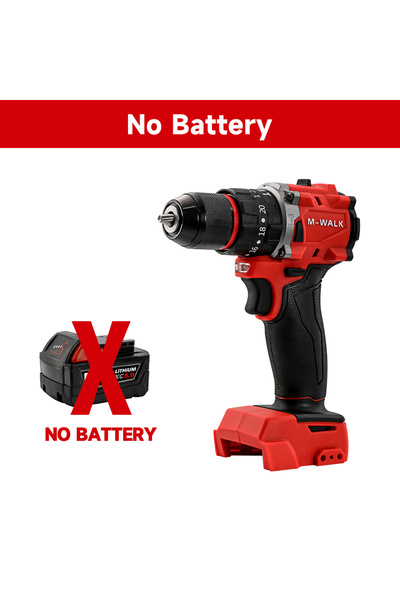Choice No Battery M-WALK Professional Brushless Impact Drill Compact & Lightw...
