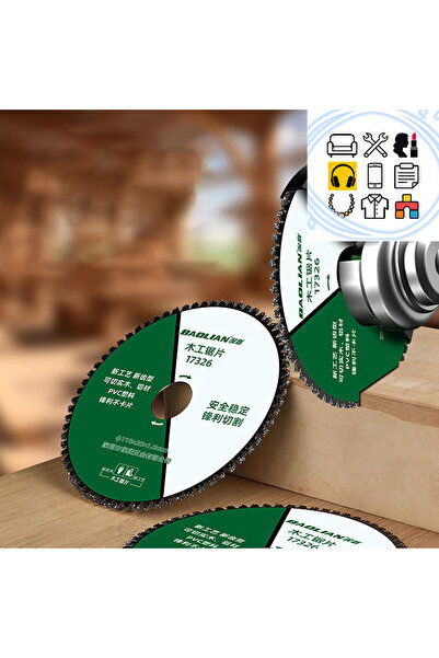 Choice شفرة منشار نجارة 110 مم متعددة الوظائف، قرص قطع زاوية من البلاستيك وال...