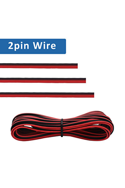 choice2 سلك كهربائي ثنائي السن بطول 10 أمتار، مقاس 22 AWG، متوفر بطول 10 أمتا...