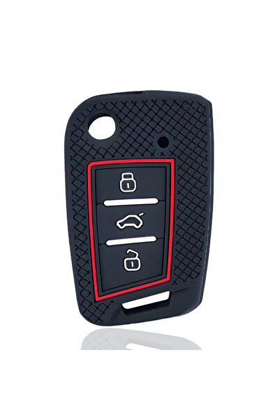 Choice Black Red Line For Skoda Rapid tavia Kodiaq Fabia for VW Tiguan 2023 T...