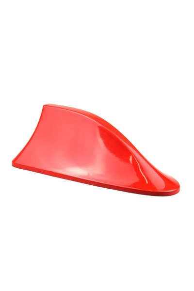 Choice3 Red Car Radio Shark Fin Car Shark Antenna Radio FM Signal Design For ...