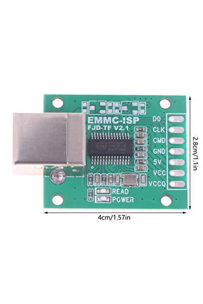 Choice Green USB-B Type Mobile Phone Repair Flash Device AU6438BS; Unlk with ...