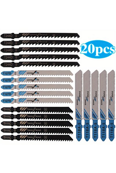 Choice مجموعة شفرات منشار متعددة الأغراض ذات ساق على شكل حرف T - شفرات متنوعة...