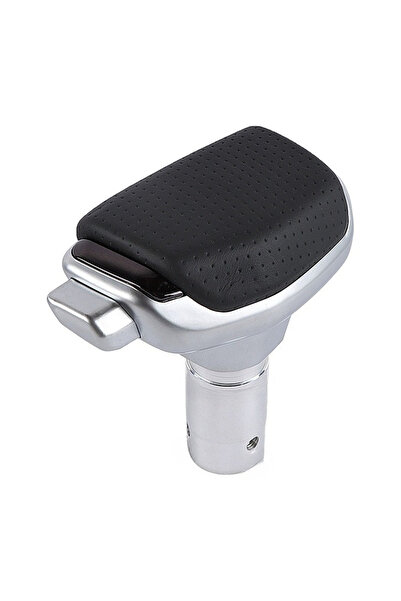 choice2 Perforated Leather Carbon Fiber Texture Automatic Shift Knob Shifter ...