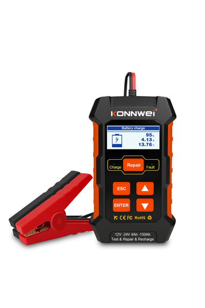 Choice جهاز فحص أعطال السيارات RED KONNWEI KW520 3 في 1، جهاز فحص وشحن وإصلاح...