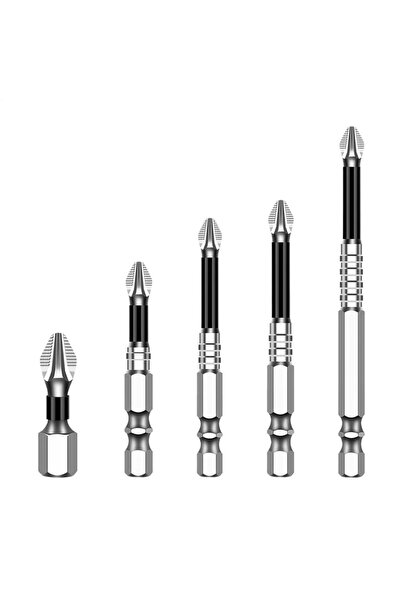 Choice مجموعة رؤوس مفكات مغناطيسية K5 مكونة من 5 قطع، رؤوس مفكات مريحة 5A، مق...