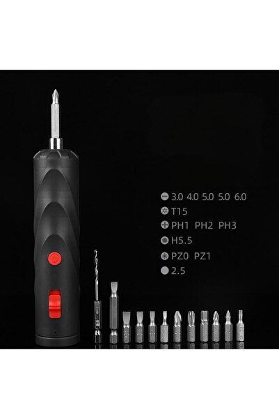 Choice مجموعة واحدة من 15 قطعة من مفكات البراغي الكهربائية الصغيرة، قابلة لإع...