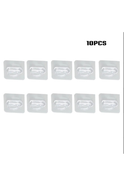 Choice 10PCS T110A5set 10pcs Multifunctional Wall-Mounted Round Hooks Free Pu...