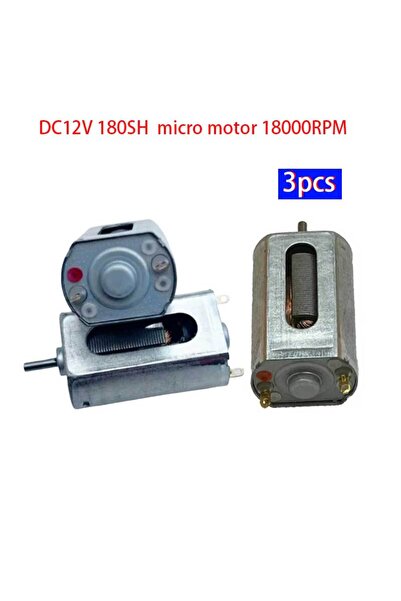 Choice 3 قطع من محركات ميكرو 180SH، محرك كهربائي بفرشاة كربونية يعمل بتيار مس...