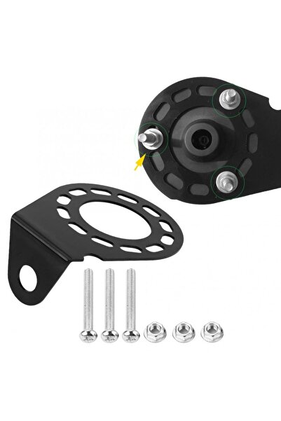 Choice حامل تثبيت معدني أسود لقابس موصل مقطورة سحب الكرفان ذي 7 أو 13 سنًا