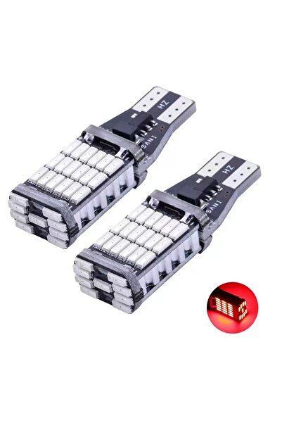 Choice1 مصباحان LED أحمران لإشارات الانعطاف للسيارة، T15 W16W 921 912 T16 T10...