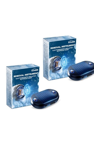 Choice1 جهازان لإزالة الثلج يعملان بالطاقة الشمسية، بتقنية التداخل الكهرومغنا...