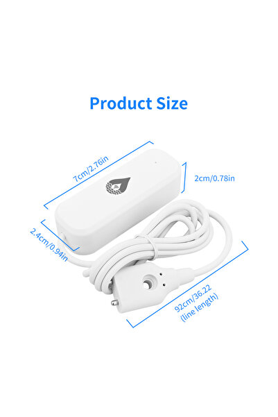 Choice1 WiFi Tuya Zigbee Leakage Detector WIFI Water Leakage Sensor Smart Lif...