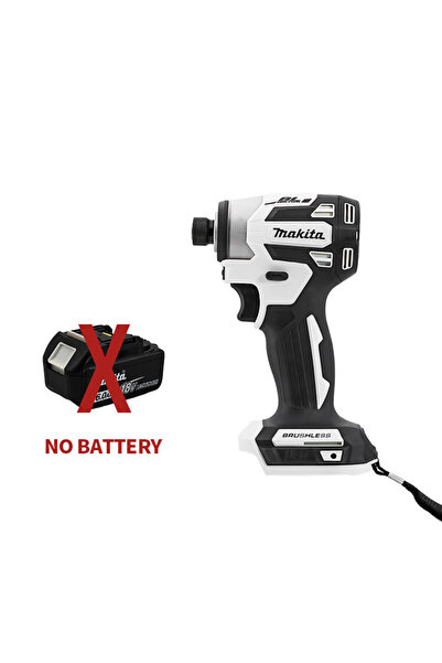 Choice مثقاب ماكيتا DTD173 أبيض بدون بطارية (أبيض) 18 فولت، أداة كهربائية بدو...
