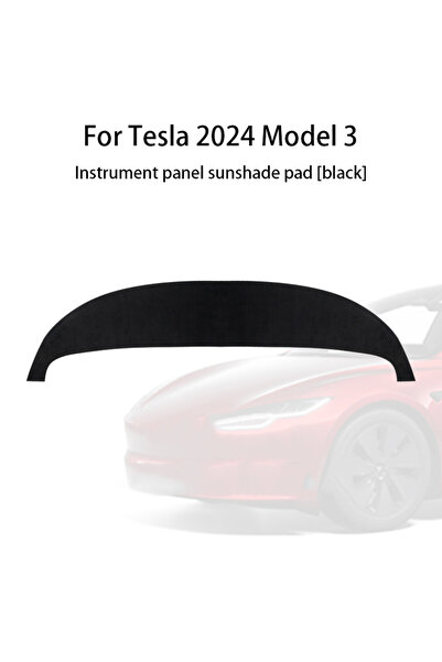 Choice غطاء لوحة القيادة المضاد للأشعة فوق البنفسجية لسيارة تسلا موديل 3 هايل...