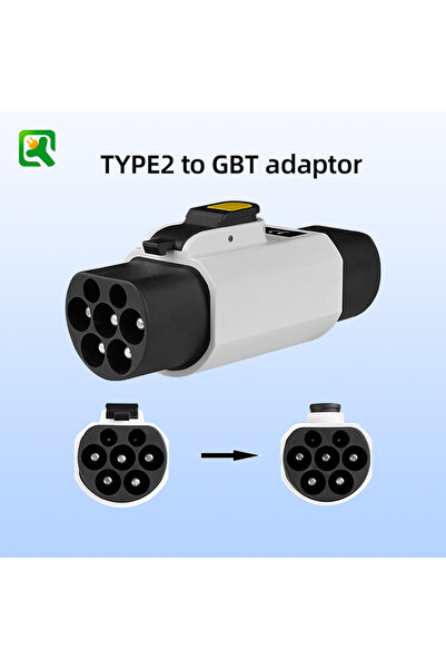 Choice1 محول أبيض من النوع 2 إلى GB/T ثلاثي الأطوار 32 أمبير 22 كيلو واط، محو...