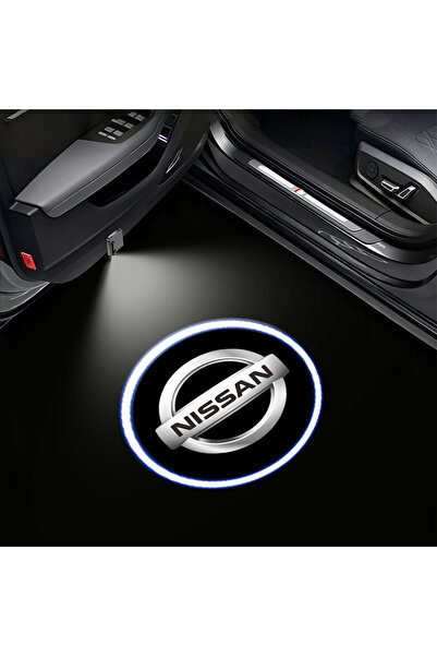 Choice Nissan-2pcs Car Door LED HD Welcome Courtesy Shadow Projector Lamp Log...