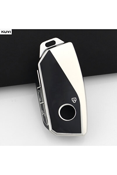 Choice Black Fashion TPU Car Key Case Cover For BMW I7 X7 G07 LCI IX I20 X1 X...