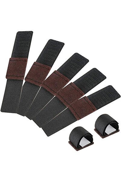 Choice 10Pcs Chair Pads 10PCS Wrap-Around Felt Furniture Pads with Hook and L...