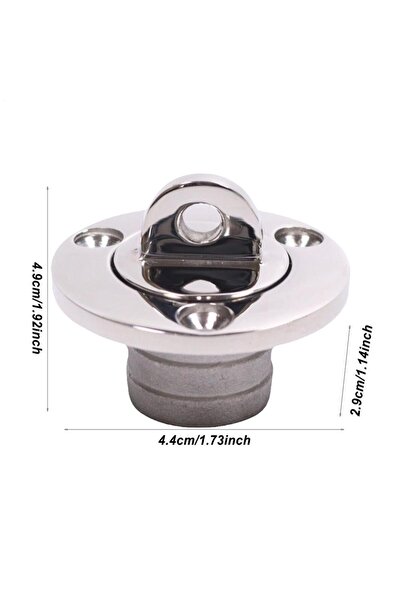 Choice سدادة تصريف بحرية من الفولاذ المقاوم للصدأ مقاس 1 بوصة من النوع اللولب...