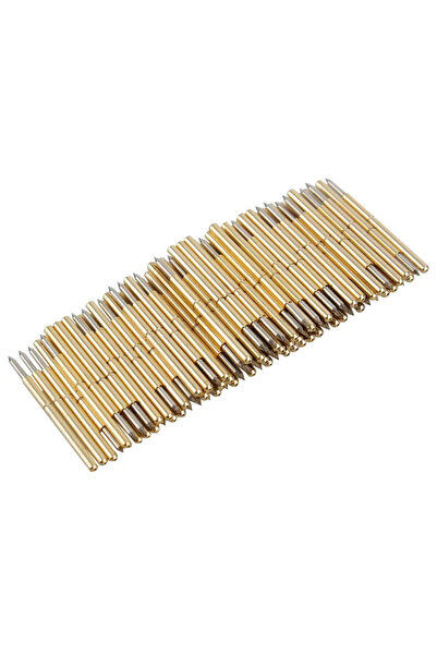 Choice 100 قطعة من مجسات اختبار الزنبرك الدائرية P50® J1/P50® B1/P75® B1/P75®...