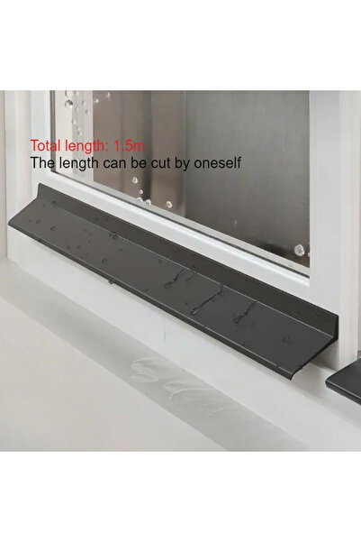 Choice1 1.5m Sliding Window Water Barrier - Heavy-Duty TPE Outdoor Window Dra...