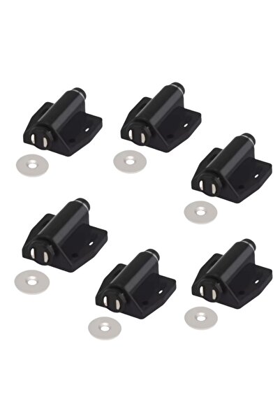 Choice1 6 قطع من أزرار الضغط لفتح الأبواب، مناسبة لأبواب الخزائن والأدراج وال...