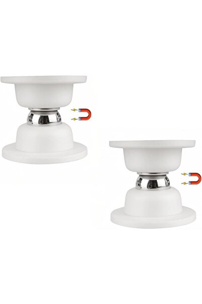 Choice1 عبوة من قطعتين من أقفال الأبواب المغناطيسية البيضاء للمركبات الترفيهي...