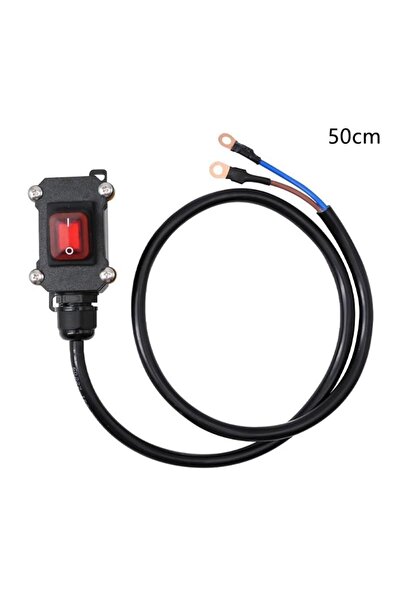 choice2 50cm Motorcycle Power Switch Battery Disconnect Switch 12V/24V Waterp...