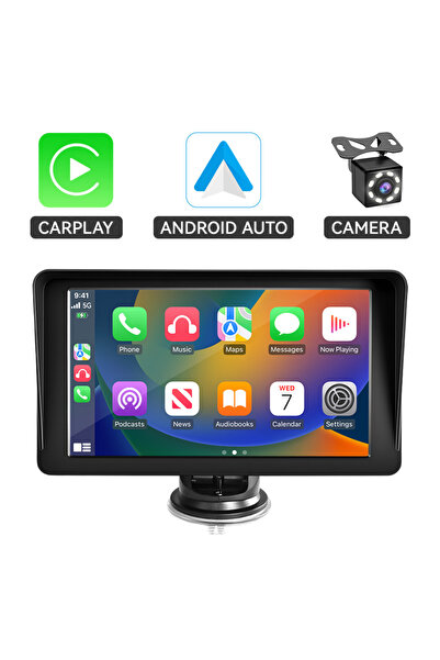 Choice1 راديو سيارة VENBES بشاشة 6 بوصة مع كاميرا، يدعم Carplay وAndroid Auto...