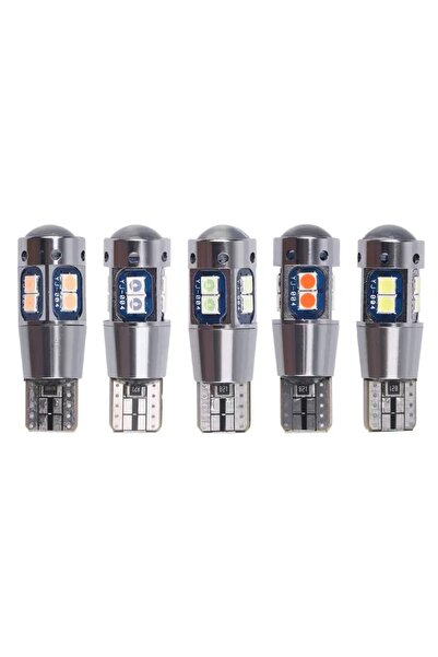 Choice8 قطعتان من مصابيح الإضاءة الداخلية البيضاء للسيارة، مصابيح جانبية T10 ...