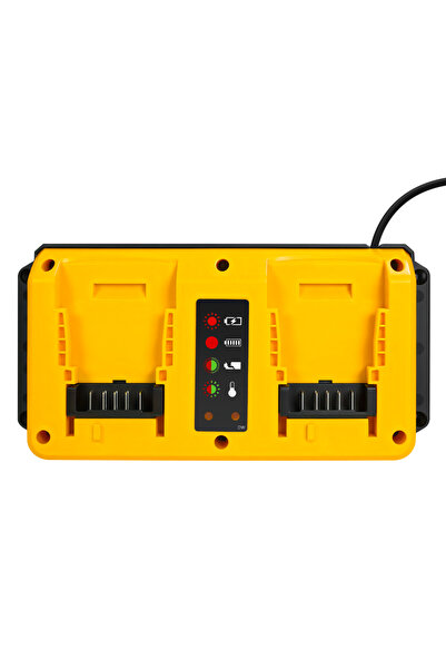 Choice1 شاحن سريع مزدوج بقدرة 90 واط، بديل لبطاريات ليثيوم أيون من ديوالت بجه...