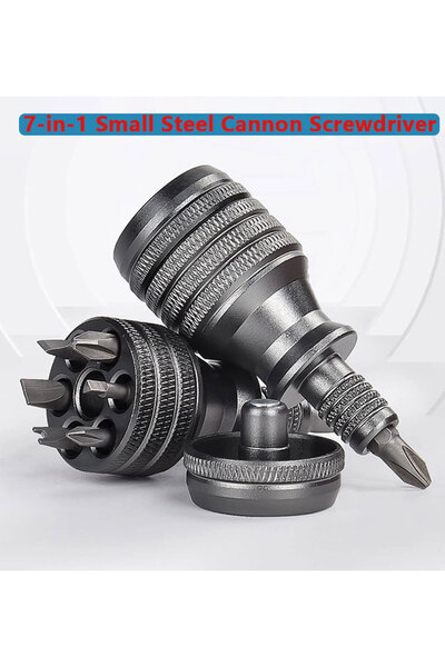 Choice 1 PC 7-in-1 Industrial Mini Screwdriver Set - Aluminum Alloy Handle wi...