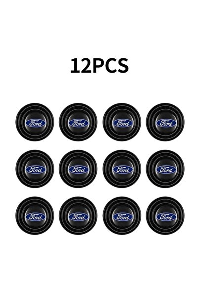 Choice1 12Pcs Ford Car Door Shk Absorber Buffer Protective Stickers Soundproo...