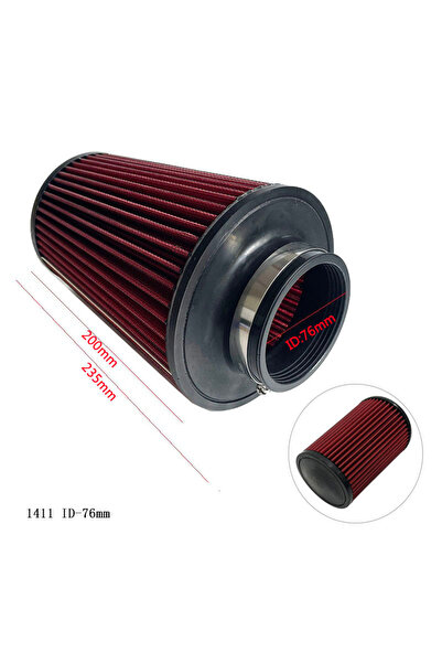 Choice6 فلتر هواء عالي التدفق، مدخل هواء بارد، مقاسات 76 مم، 63 مم، 70 مم، 76...
