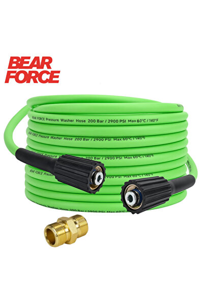 Choice خرطوم غسالة الضغط المرن للغاية بطول 10 أمتار/32 قدمًا، 2900 رطل لكل بو...