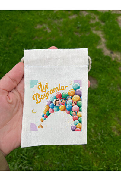 Ramazan bayram kesesi harçlık kesesi 10 adet kese 10*15 cm ölçülerinde ham ke...