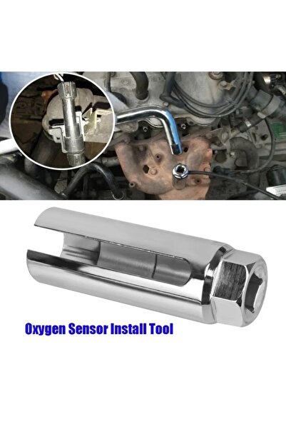 Choice Silver 1pc Universal 22mm 1/2'' Drive Car Oxygen Lambda Sensor Sket Wr...