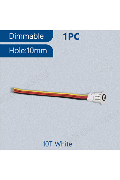 choice2 10T White 13mm touch switch 12V24V Cabinet Led Light Touch Dimmer Lig...