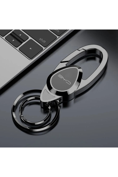 Choice مجموعة واحدة - سلسلة مفاتيح سيارة أنيقة على شكل مسدس، حلقة مفاتيح مضاد...