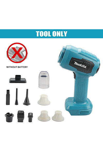 Choice No Batter Makita 6000rpm Wireless Car Vacuum Cleaner Portable Multi Pu...
