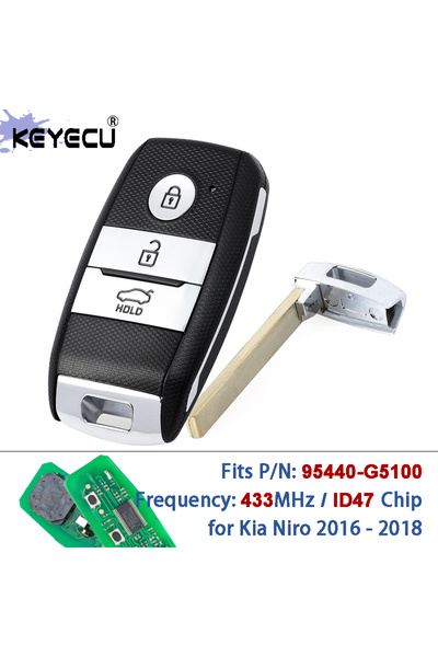 Choice 1 Remote key KEYECU PN: 95440-G5100 434MHz ID47 Chip Keyless-Go Smart ...