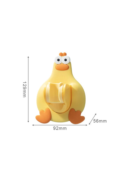 Choice1 F23 yellow Shower Head Holder Wall Mounted Cartoon Shower Mounting Br...